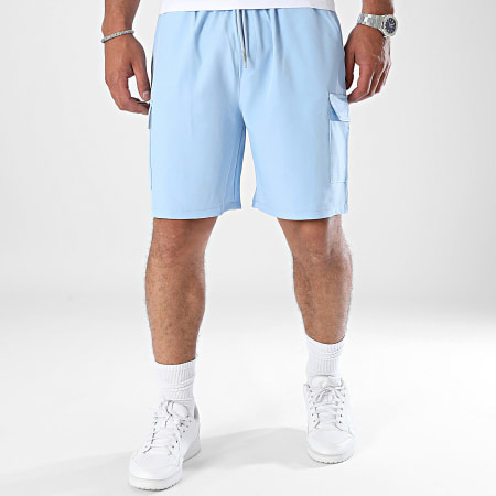 Uniplay - Short Cargo Bleu Clair