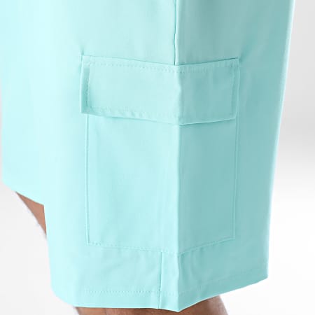 Uniplay - Pantaloncini Cargo blu turchese