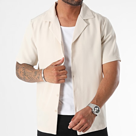 Uniplay - Beige shirt met korte mouwen