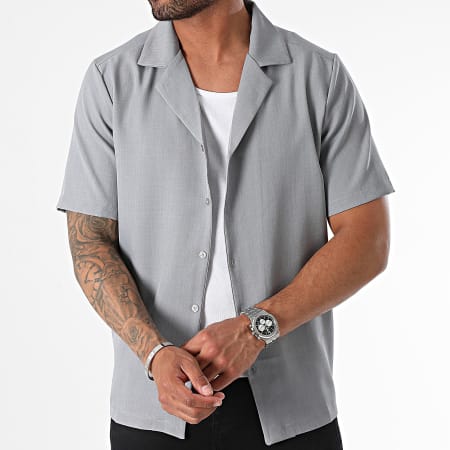 Uniplay - Camicia a maniche corte grigio erica