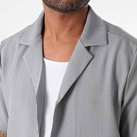 Uniplay - Camisa Manga Corta Gris Heather