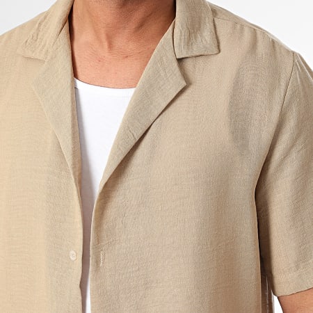 Uniplay - YC108 Camisa de manga corta beige