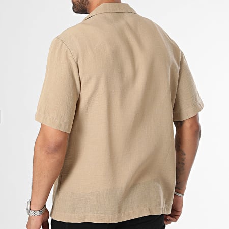 Uniplay - YC108 Camicia a maniche corte beige