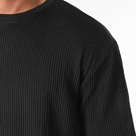 Uniplay - Tee Shirt Texturé YC100 Noir