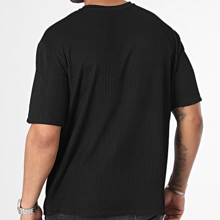 Uniplay - Tee Shirt Texturé YC100 Noir