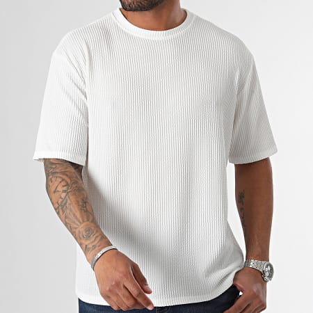 Uniplay - Tee Shirt Texturé YC100 Blanc