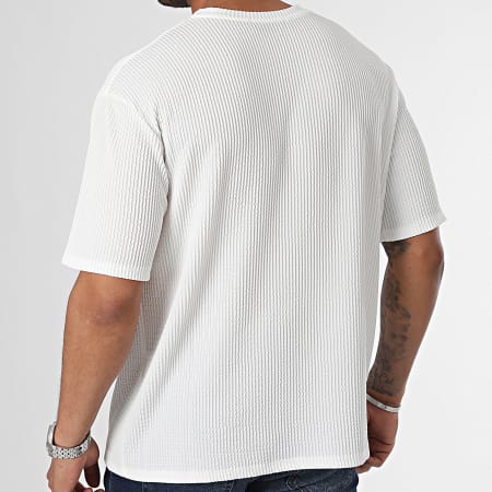 Uniplay - YC100 Camiseta blanca con textura