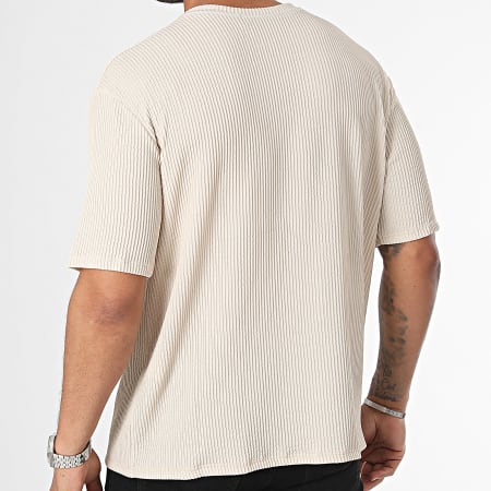 Uniplay - Camiseta texturizada YC100 Beige