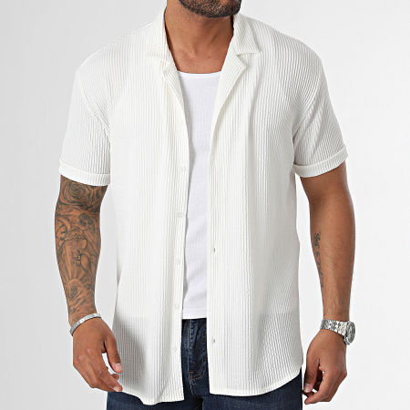 Uniplay - YC101 Camicia a maniche corte bianca