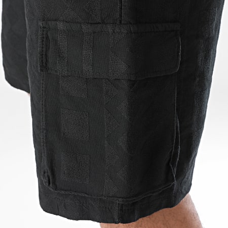 Uniplay - Pantalones cortos cargo negros