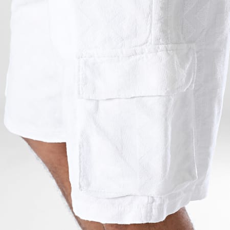 Uniplay - Pantaloncini Cargo bianchi
