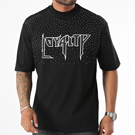 Uniplay - Oversized T-shirt YC113 Zwart Zilver