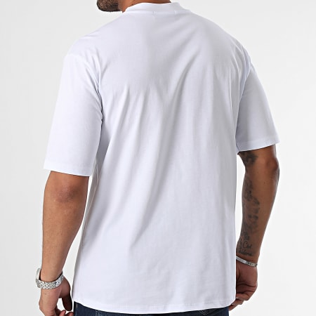 Uniplay - Tee Shirt Oversize YC113 Blanc Argenté