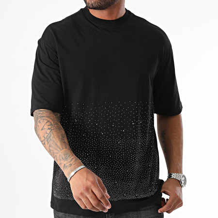 Uniplay - Camiseta oversize YC115 Negro Plata