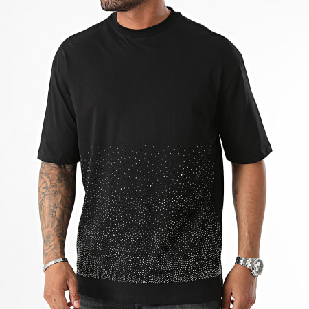 Uniplay - Camiseta oversize YC115 Negro Plata