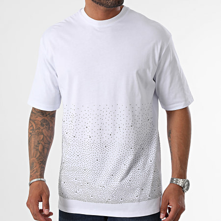 Uniplay - Oversized T-shirt YC115 Wit Zilver