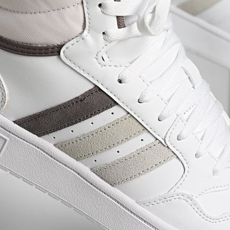 Adidas Sportswear - Hoops 3.0 Mid Sneakers IH0162 Calzature Bianco Orbit Grey Putty Grey