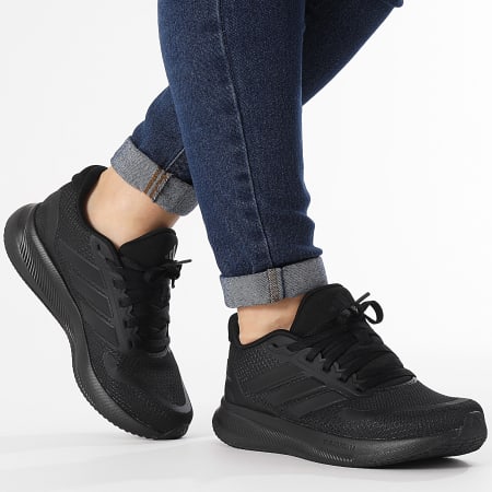 Adidas Sportswear - Baskets Femme Runfalcon 5 J IE8586 Core Black