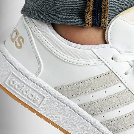 Adidas Originals - Scarpe da ginnastica Hoops 3.0 IF2634 Calzature Bianco Magic Beige