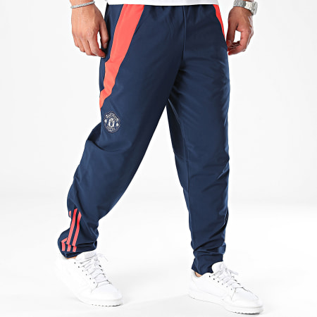 Adidas Performance - Manchester United Jogging Pants IT2006 Azul Marino Rojo