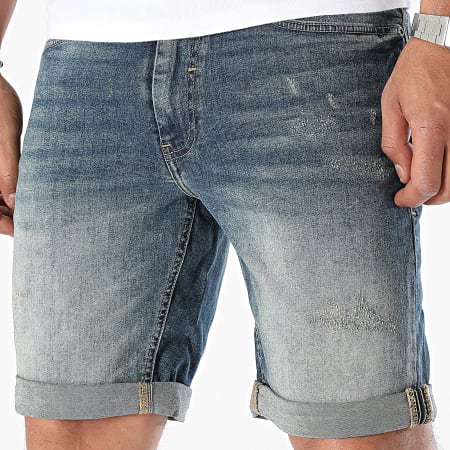 Blend - Short Jean 20713327 Bleu Denim