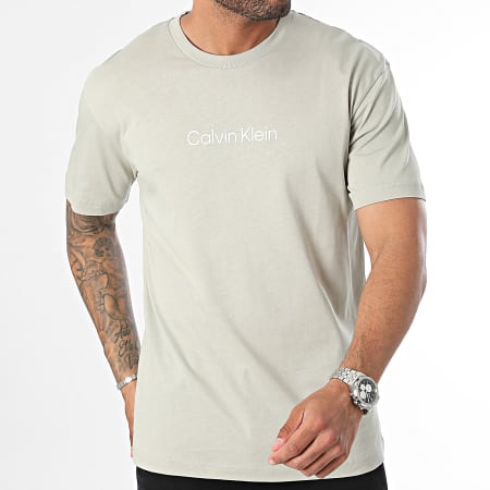 Calvin Klein - T-shirt Hero Logo Comfort 1346 Taupe