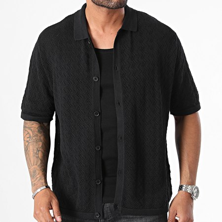 Jack And Jones - Camisa de manga corta Noto Negra