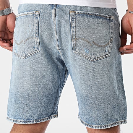 Jack And Jones - Tony Original Blue Denim Loose Fit Jean Shorts