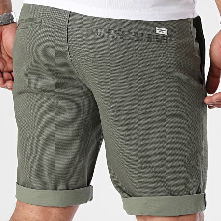 Jack And Jones - Pantaloncini Chino Basic Khaki Verde