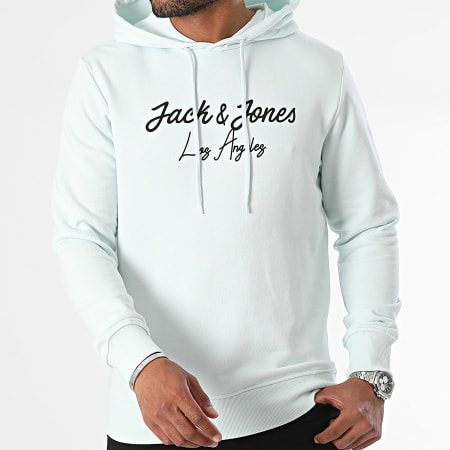 Jack And Jones - Settle Hoodie Lichtblauw