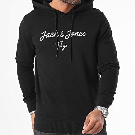 Jack And Jones - Settle Hoodie Zwart