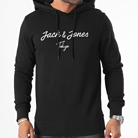 Jack And Jones - Settle Hoodie Negro