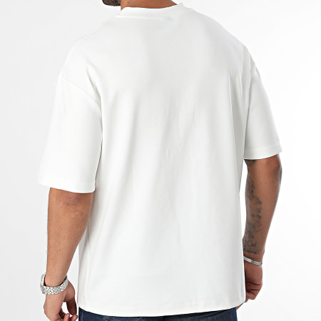 John H - Oversize Tee Shirt Large Blanco