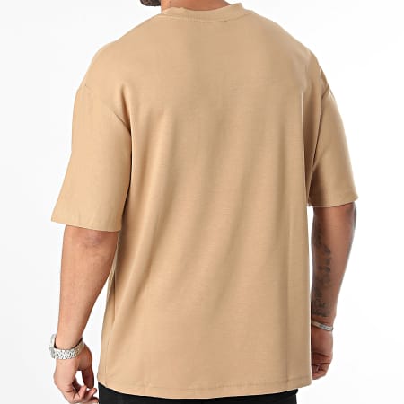 John H - Camiseta oversize camel