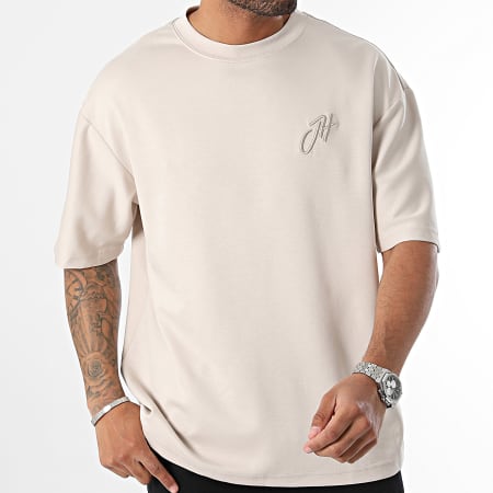 John H - Beige oversized T-shirt