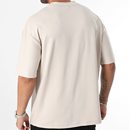 John H - Beige oversized T-shirt