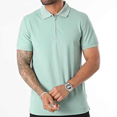 John H - Poloshirt met korte mouwen Groen