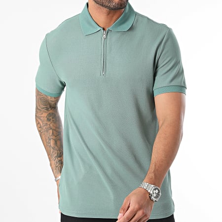 John H - Poloshirt met korte mouwen Groen