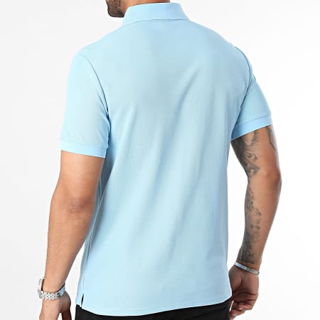 John H - Poloshirt met korte mouwen lichtblauw