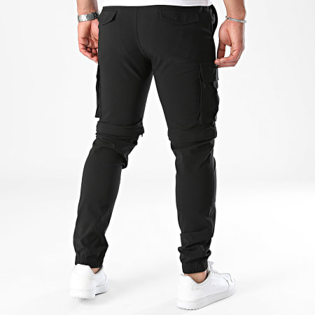 John H - Pantalones cargo negros