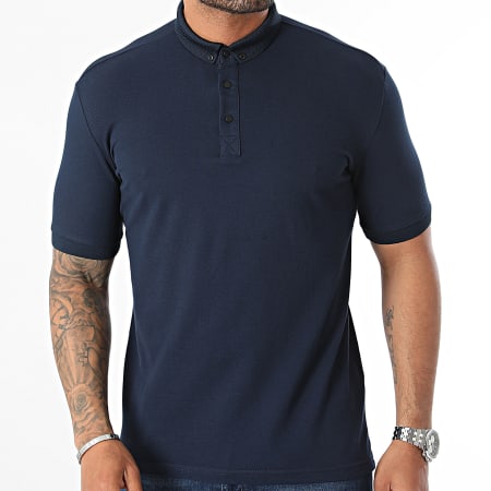 Mackten - Polo korte mouw 1024-3 Navy