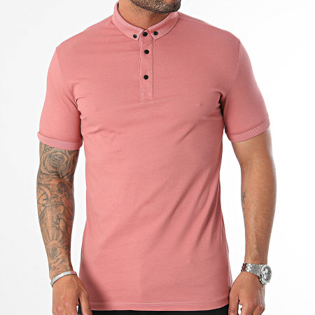 Mackten - Polo manica corta 1024-2 rosa