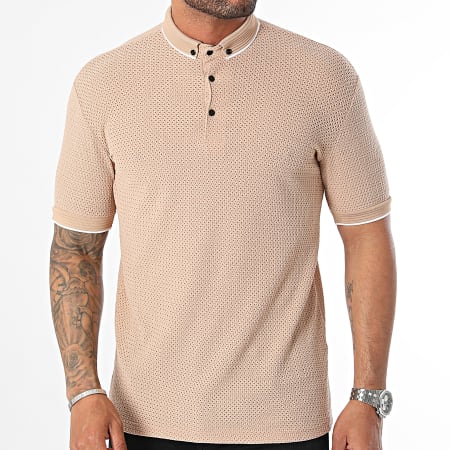 Mackten - Polo a maniche corte 2526 Beige scuro