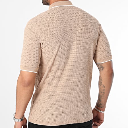 Mackten - Poloshirt met korte mouwen 2526 Donkerbeige