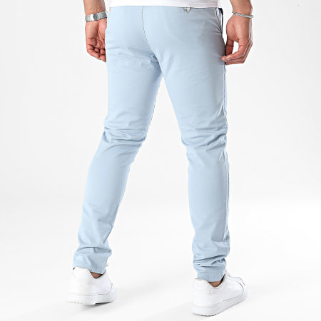Mackten - Pantalon Chino Bleu Clair