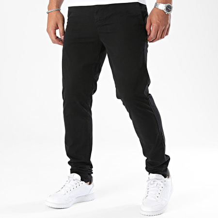 Mackten - Pantalones chinos negros