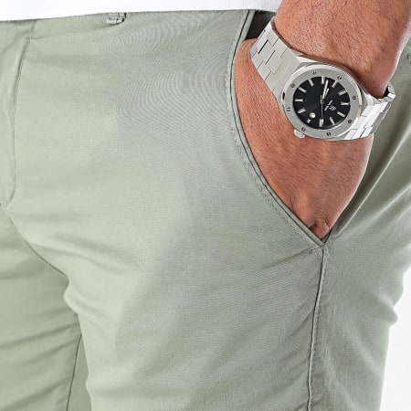 Mackten - Khaki Groene Chino Shorts