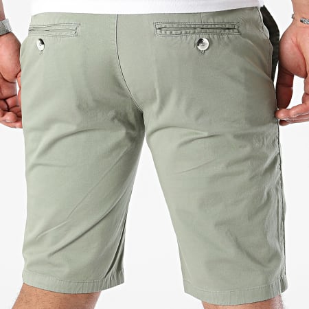 Mackten - Khaki Groene Chino Shorts