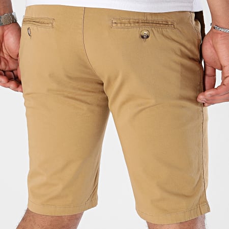 Mackten - Pantaloncini chino color cammello