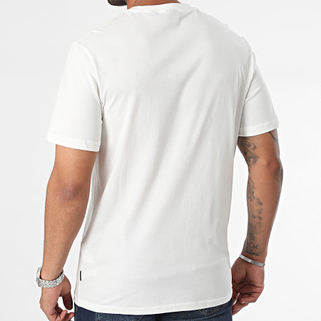 Only And Sons - Magdy Life Tee Shirt Bianco Viola Giallo